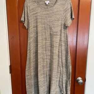 LuLaRoe Carly High Low Profile Dress Size M